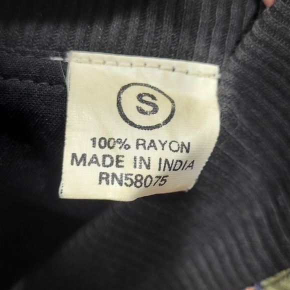 RUDE Colorful Floral Women's Bomber Jacket - Picture 4 of 4